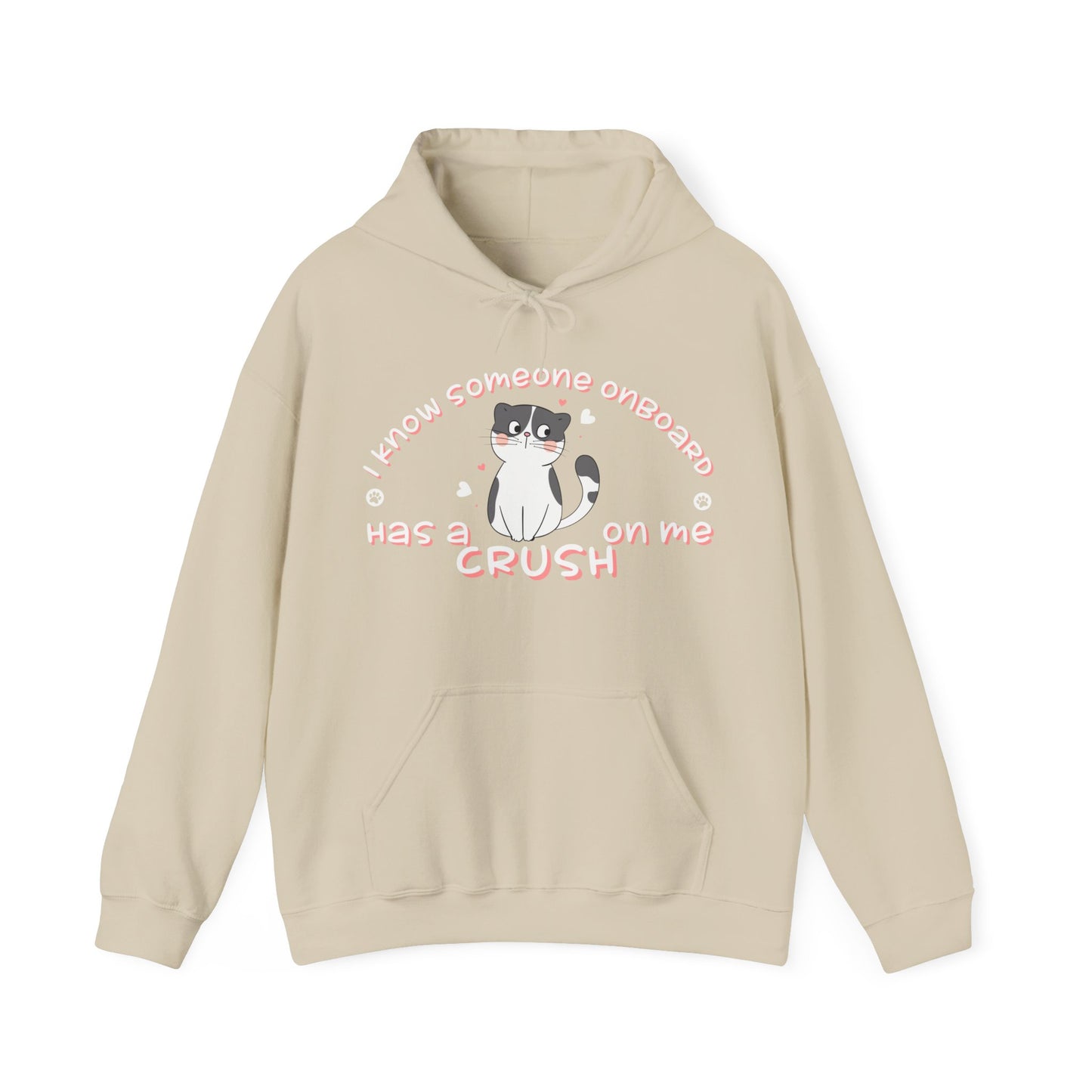 I Know Someone Onboard Has A Crush On Me Hoodie