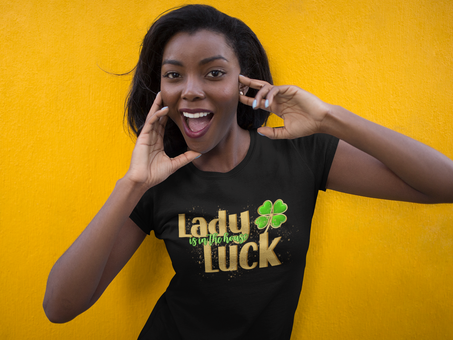 Lady Luck Is In The House T-Shirt